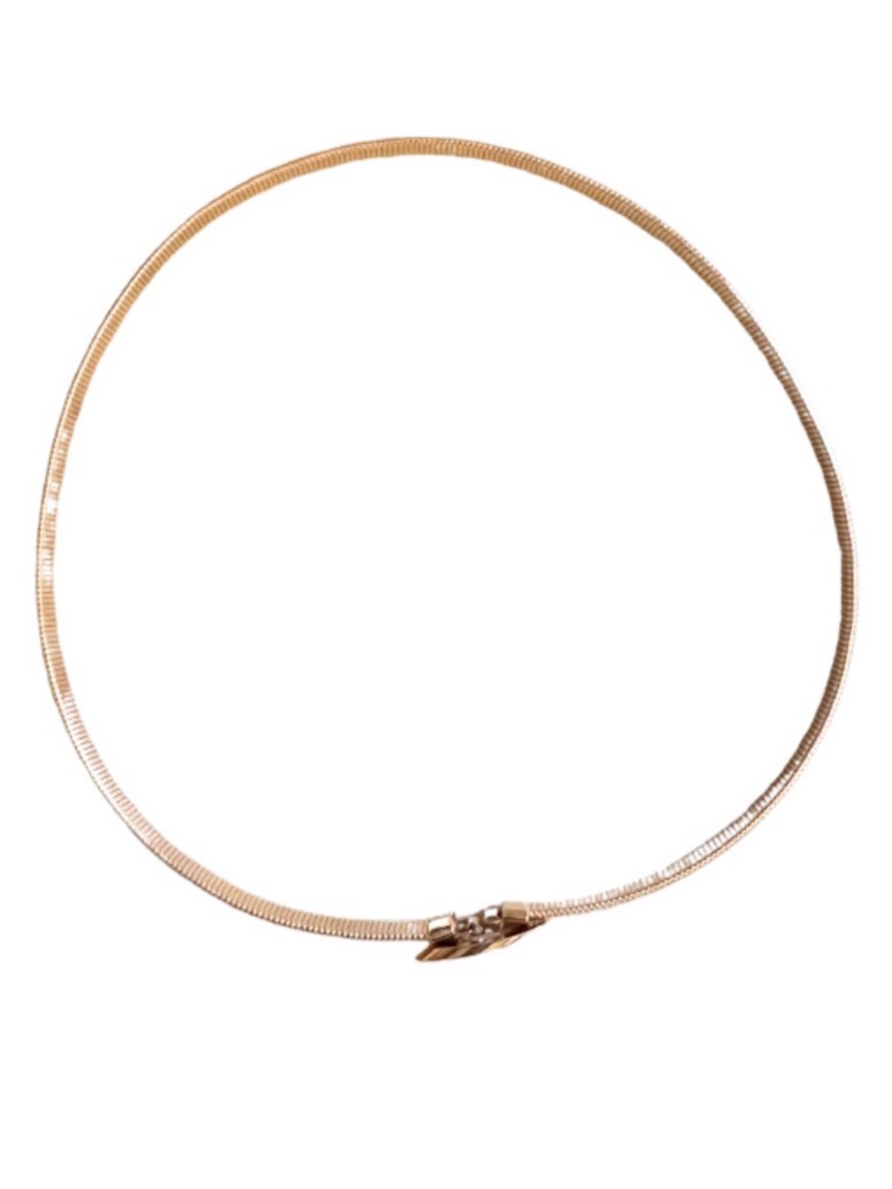 Vintage Gold Small Skinny Belt - Picture 2 of 4